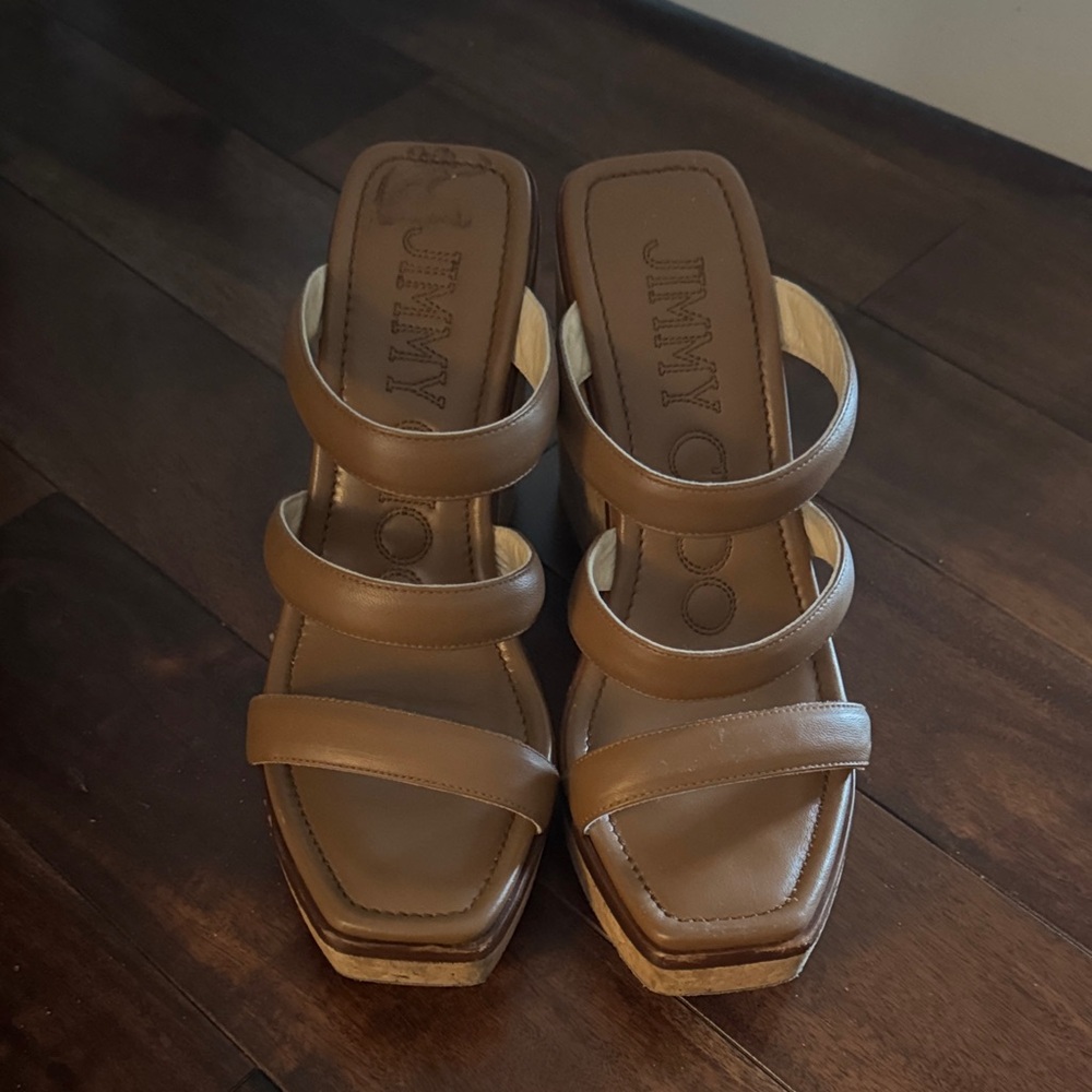 Jimmy Choo wedge sandal 381/2